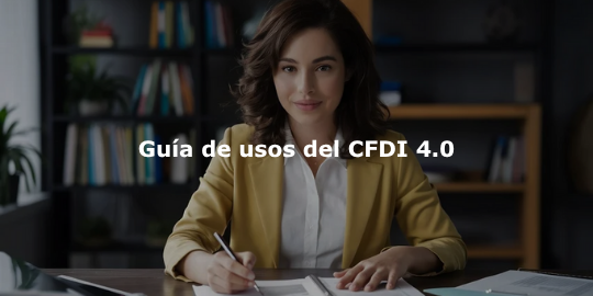 Guía de usos del CFDI 4.0